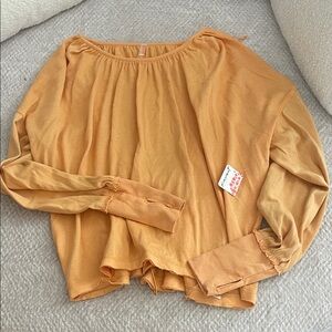 FP Movement by Free People Golden Blouse